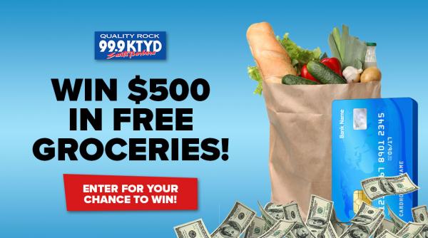 Promo Free Groceries Giveaway KTYD